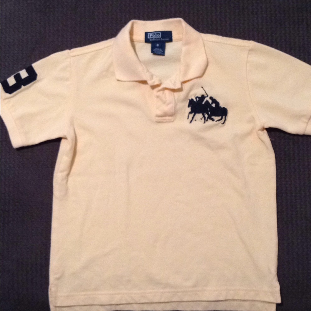 POLO Ralph Lauren canary yellow polo shirt